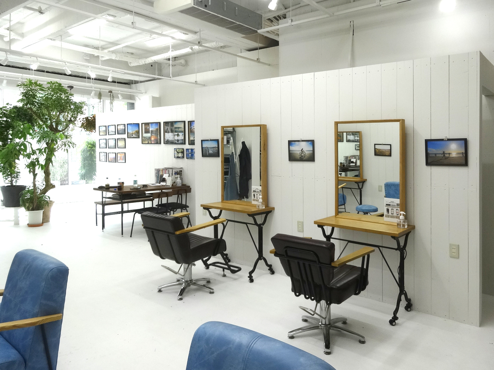 【美容室】VENICE｜設計・施工例｜八百板工芸有限会社