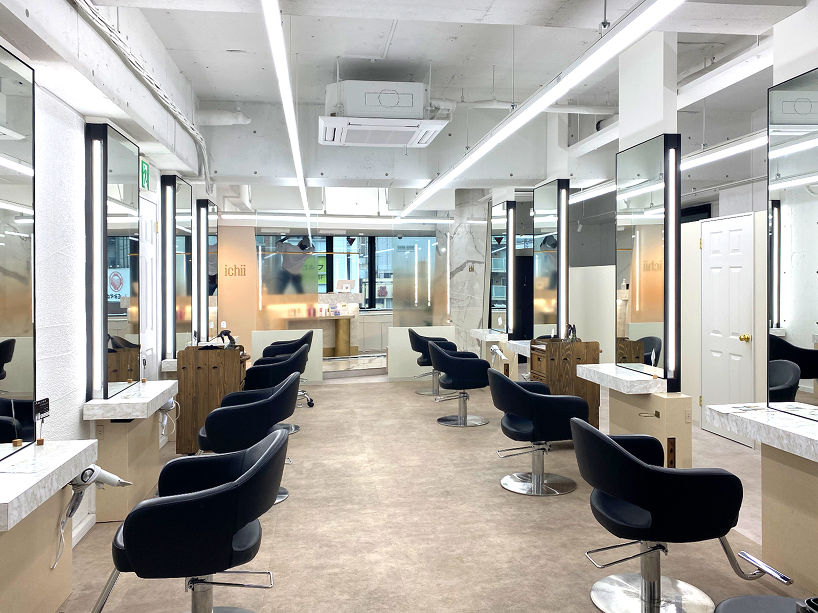 【美容室 / まつげサロン】ichii｜設計・施工例｜八百板工芸有限会社