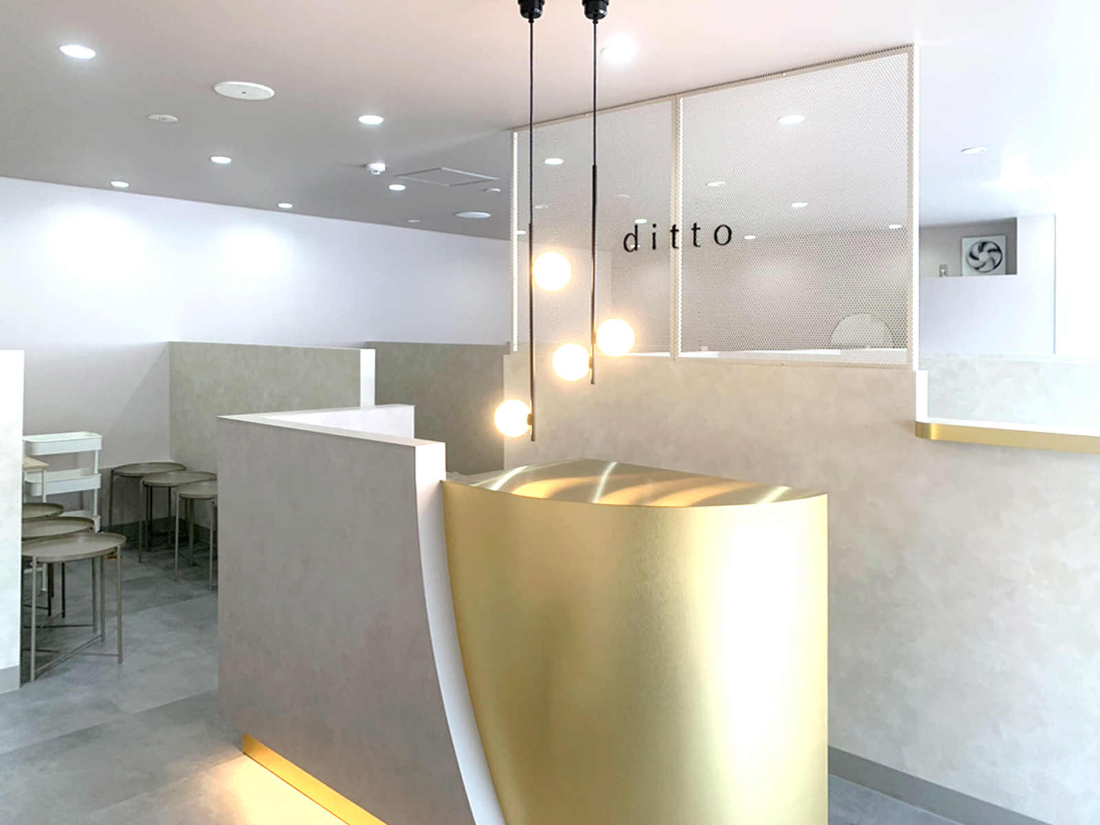 【まつげ・ネイルサロン】ditto 仙台店｜設計・施工例｜八百板工芸有限会社